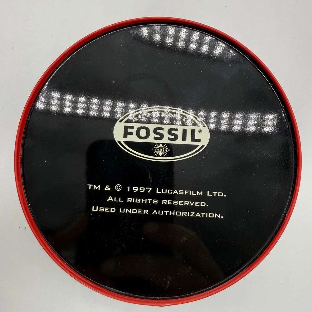 Fossil Watch Men OS Black Star Wars Darth Vader LI-1604 Limited Edition 1997